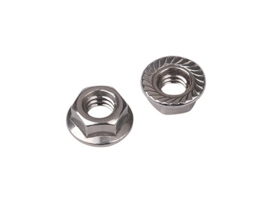 China manufacturer hex flange nylon lock nut 